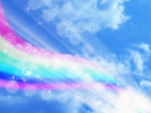 空と虹